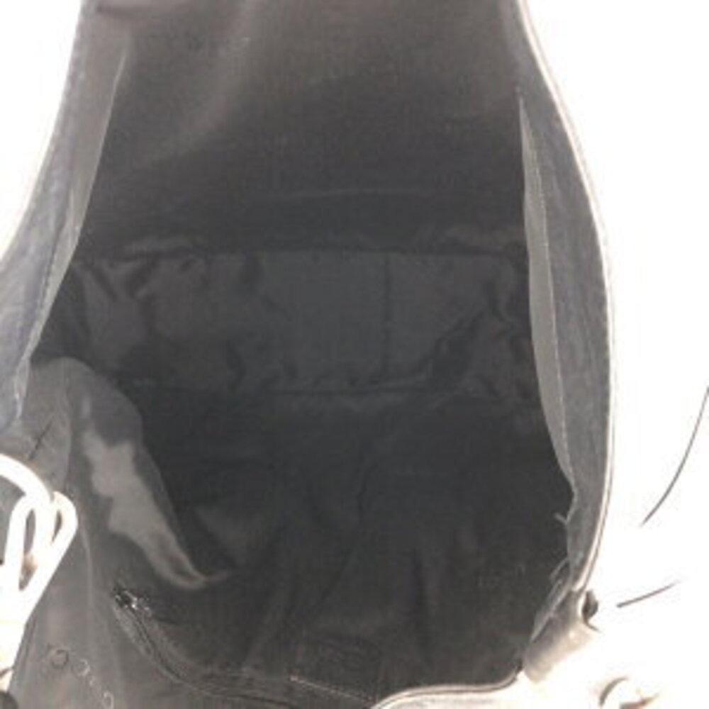 Gucci Bamboo Black Top Handle Bag Shoulder Leather - Picture 8 of 10